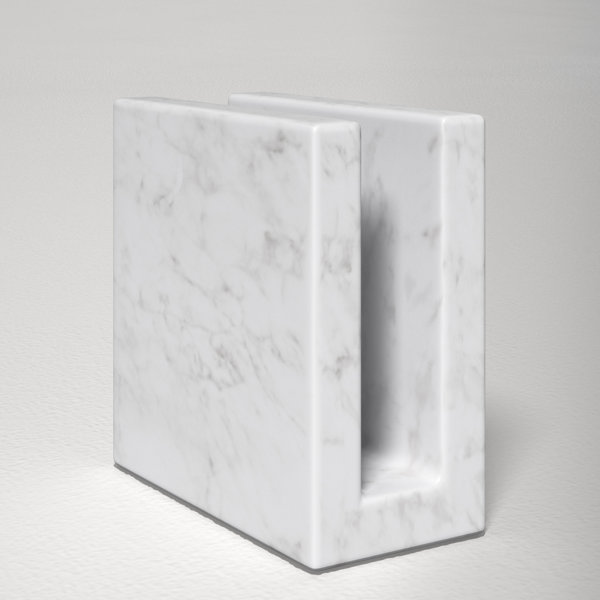 AllModern Marble Napkin Holder Wayfair